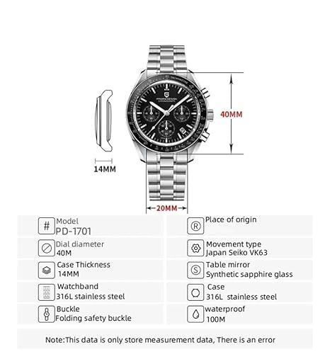 Men Silver Stainless Steel Strap Watch - Image 2