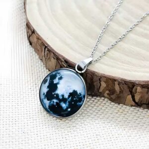 Glowing Moon Necklace