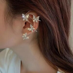 Butterfly Ear Cuff Earrings