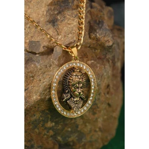 Hanuman Face Pendant