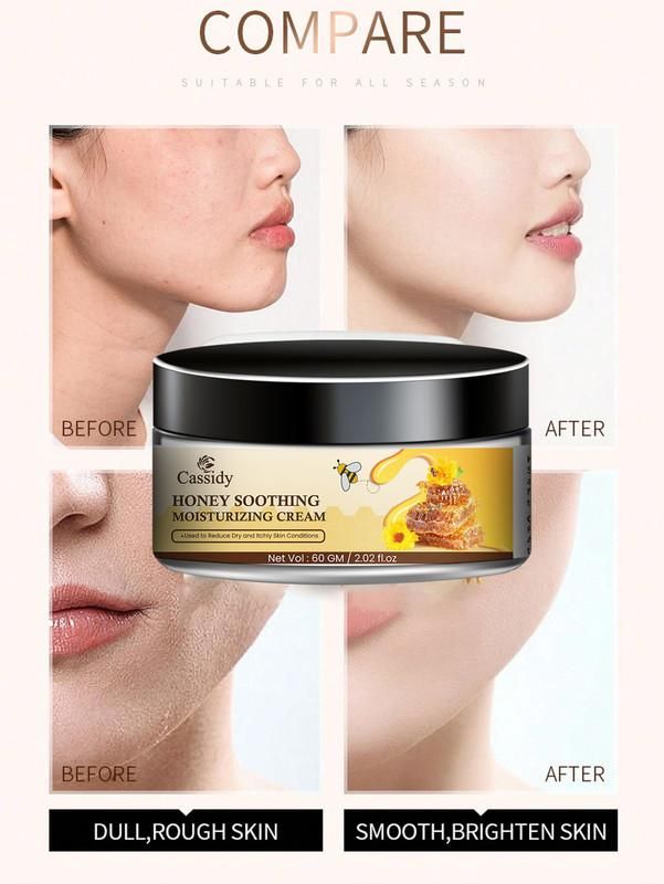 Cassidy Honey Soothing Moisturizing Cream 60gm - Image 2