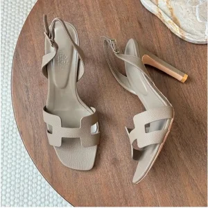 Hermes Oran Heels Sandals
