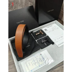 Tomford Double Buckle Belt