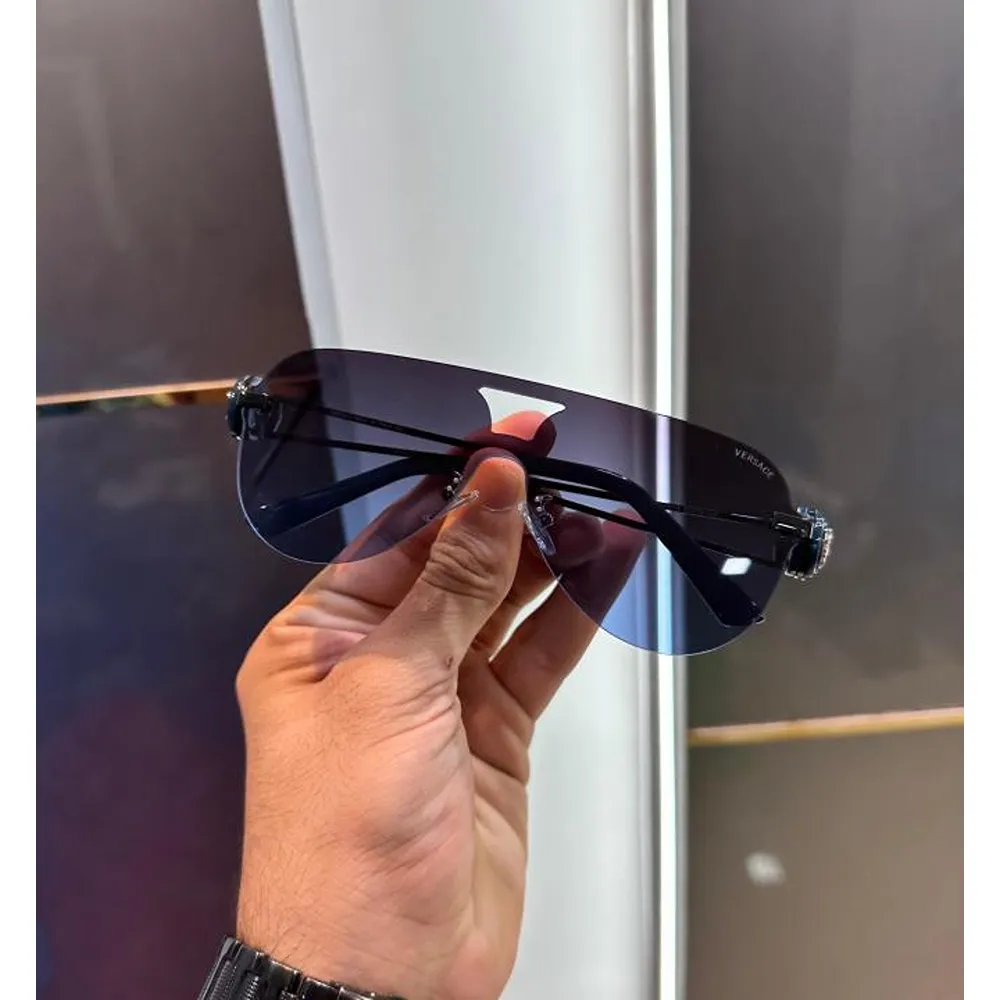 Premium Versace Sunglasses Blue For Men (FT475) - Image 2