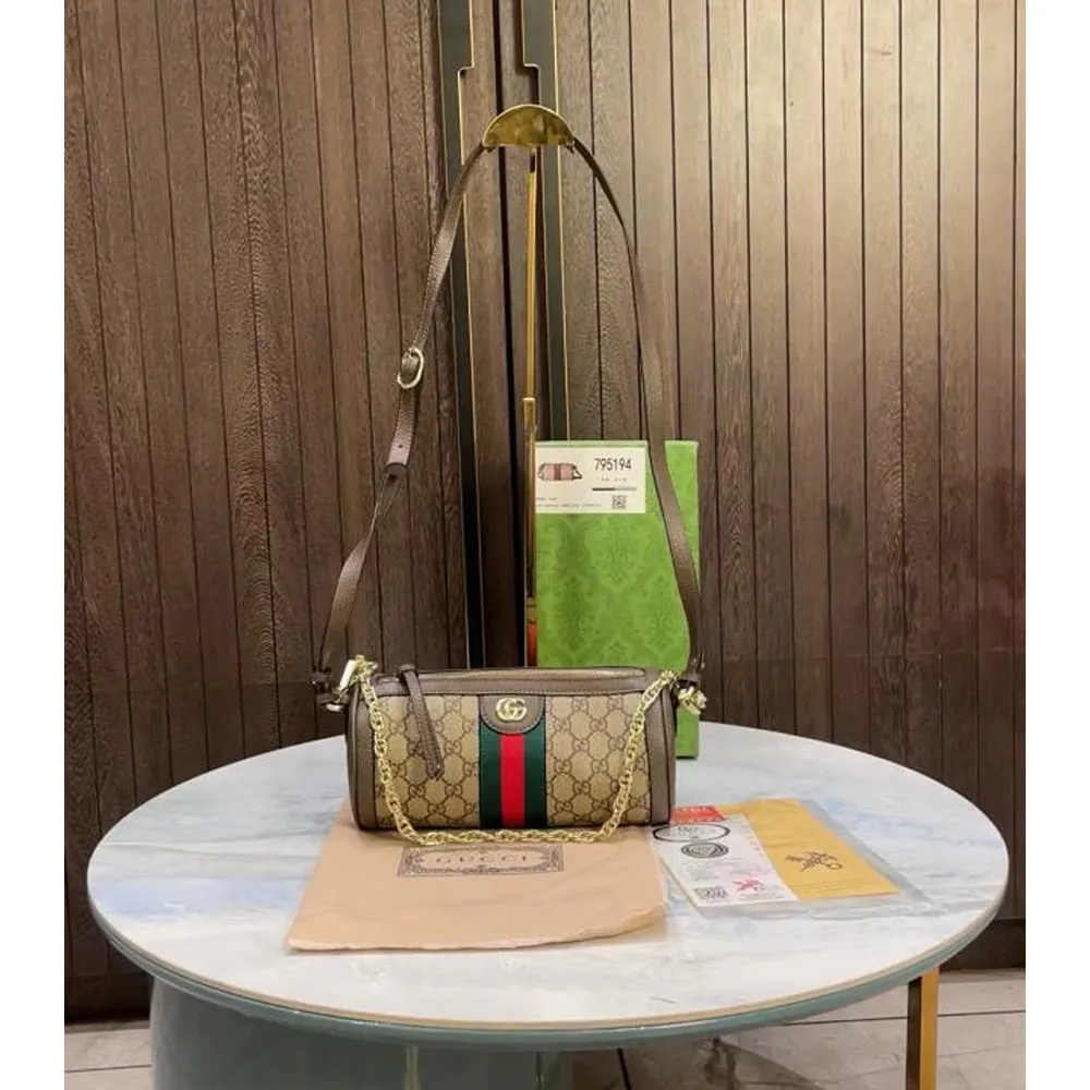 Stylish Gucci Ophidia Shoulder Bag Monogram With Box For Women (FT273) - Image 2