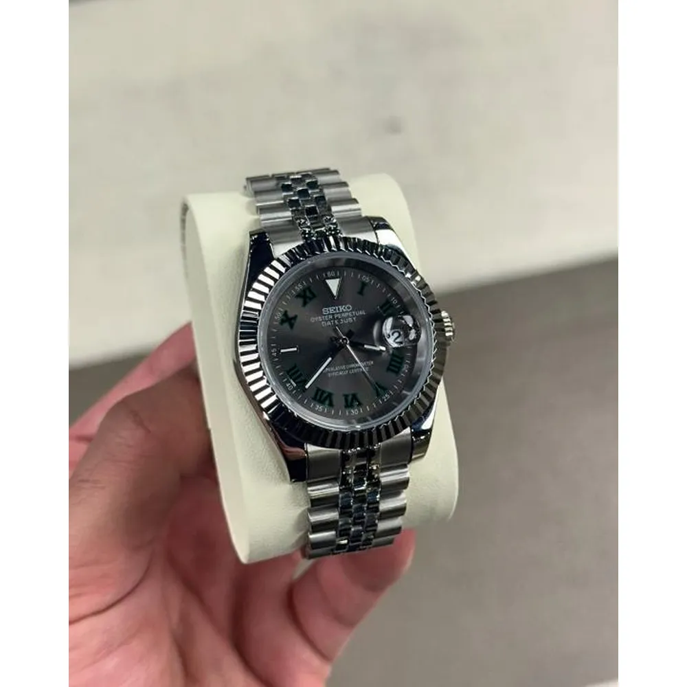 Premium Seiko Oyster Perpetual Watch Automatic For Men (BOT147) - Image 2