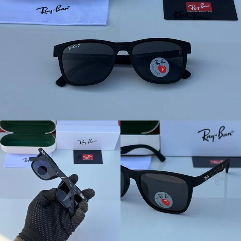 Stylish Rayban Sunglass Black For Men (FT625) - Image 2