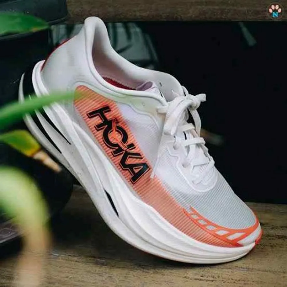 Premium Hoka Cielo X1 2.0 Frost Lava Shoes For Men (FT709) - Image 2