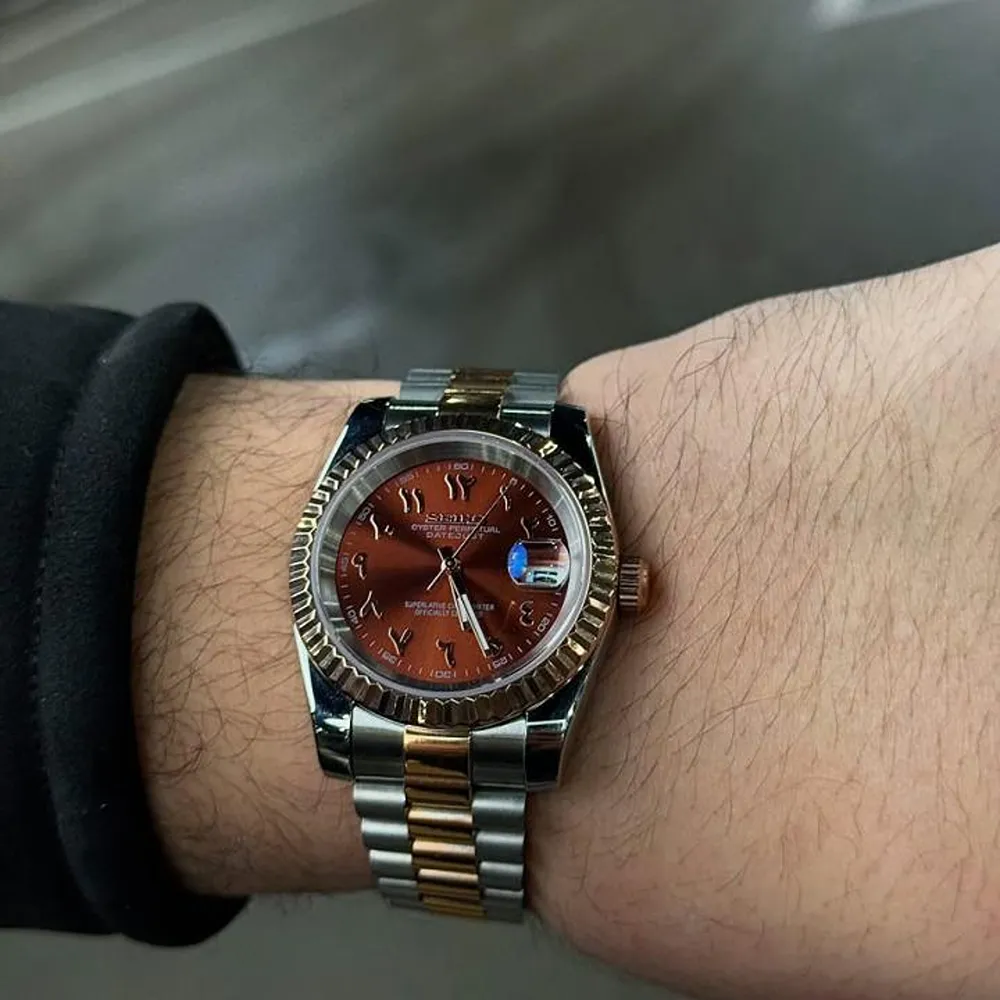 Premium Seiko Oyster Perpetual Watch Automatic For Men (BOT140) - Image 3