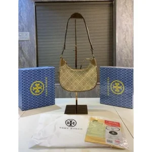 Monogram Crescent Bag