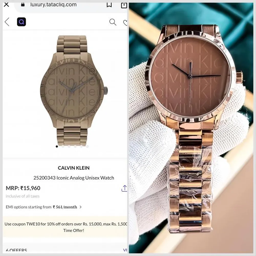 Stylish Calvin Klein Watch Full Brown For Men (BOT198) - Image 2