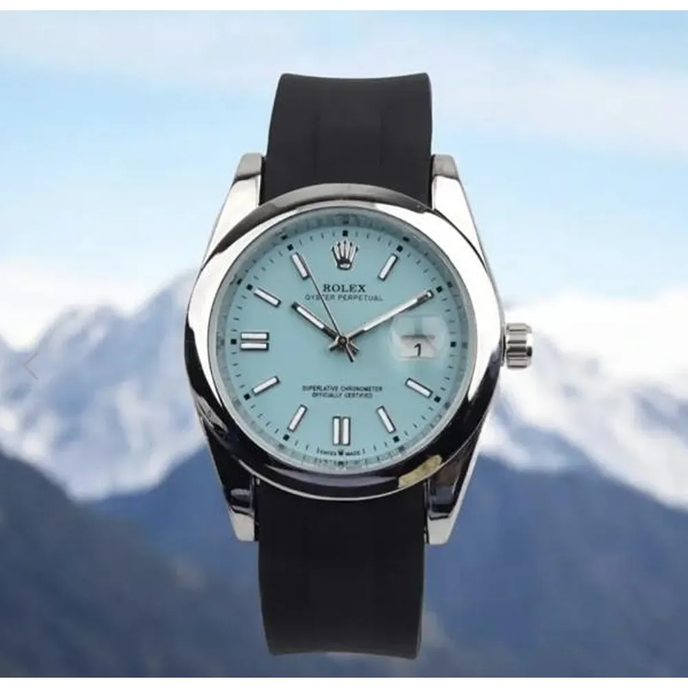 Stylish Rolex Oyster Perpetual Watch Quartz For Men (SUP359) - Image 2