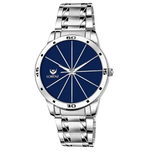 Lorenz Watch Men’s On Trend Luxury Finish Blue Dial Watch