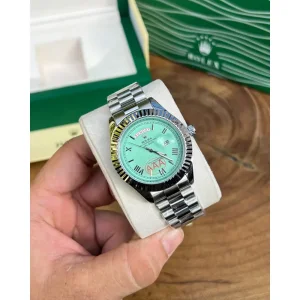 Luxurious Rolex Oyster Perpetual Watch Day Date Diamond For Men