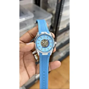 Stylish Omega Seamaster Skeleton Watch