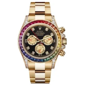 Luxurious Rolex Rainbow Watch