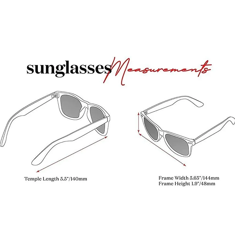 Men’s Wayfarer Sunglasses - Image 3