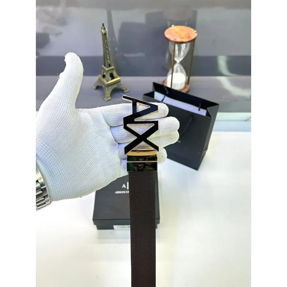 Premium Armani Exchange Reversible Belt For Men (SUP1712) - Image 2