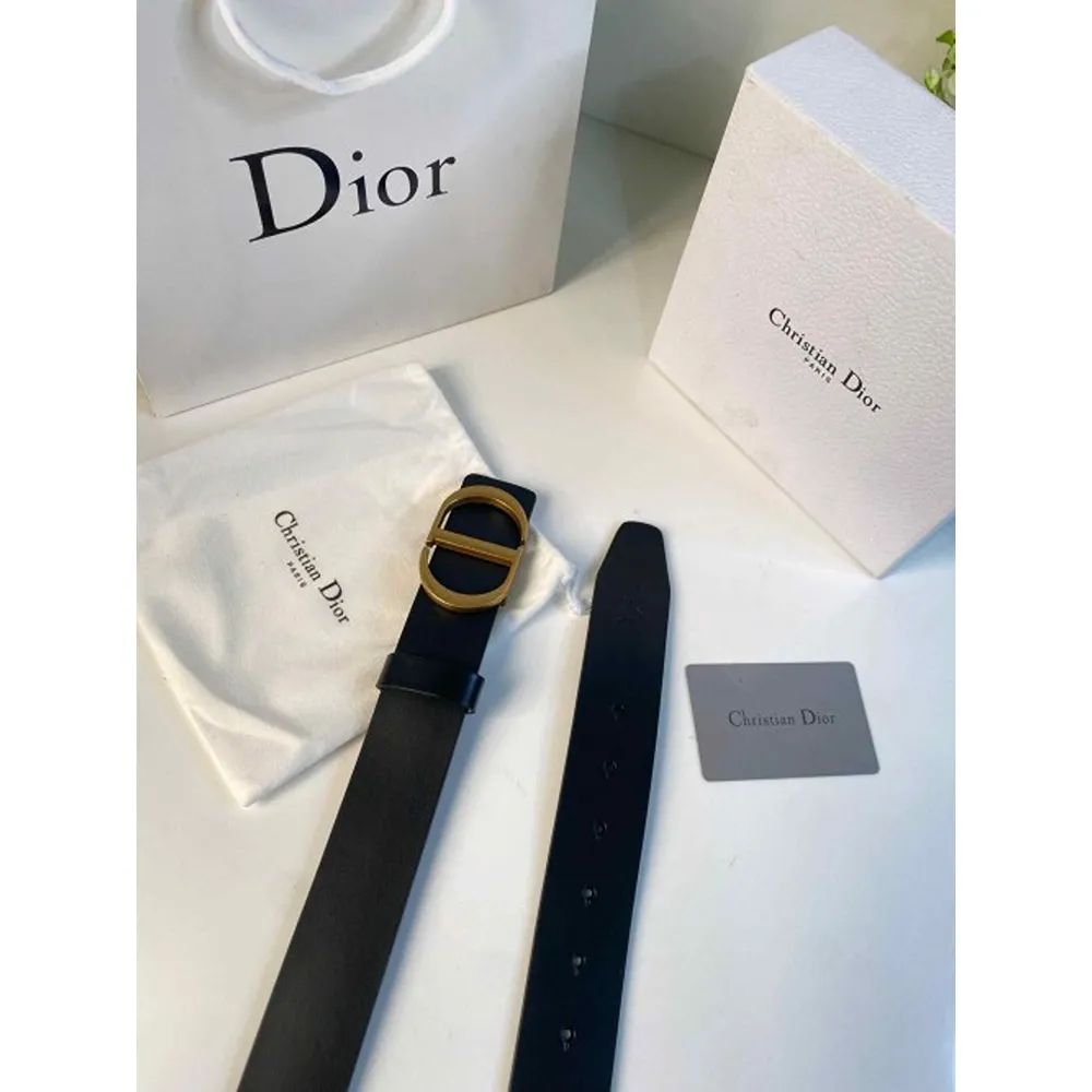 Premium Christian Dior Belt With Og Box For Men (SUP1659) - Image 2