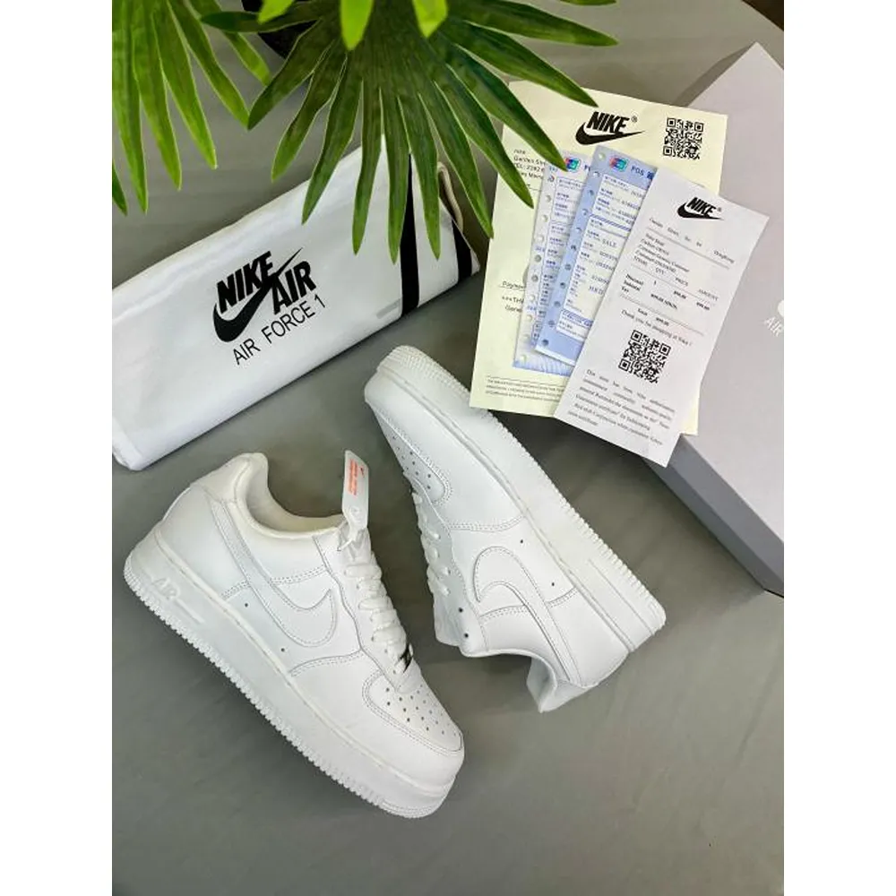 Stylish Nike Air Force 1 White Shoes For Women (SUP872) - Image 2