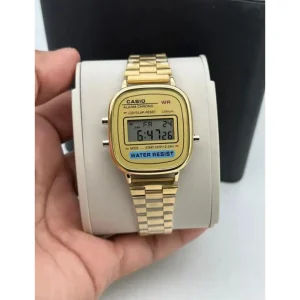 Casio Digital Gold Watch