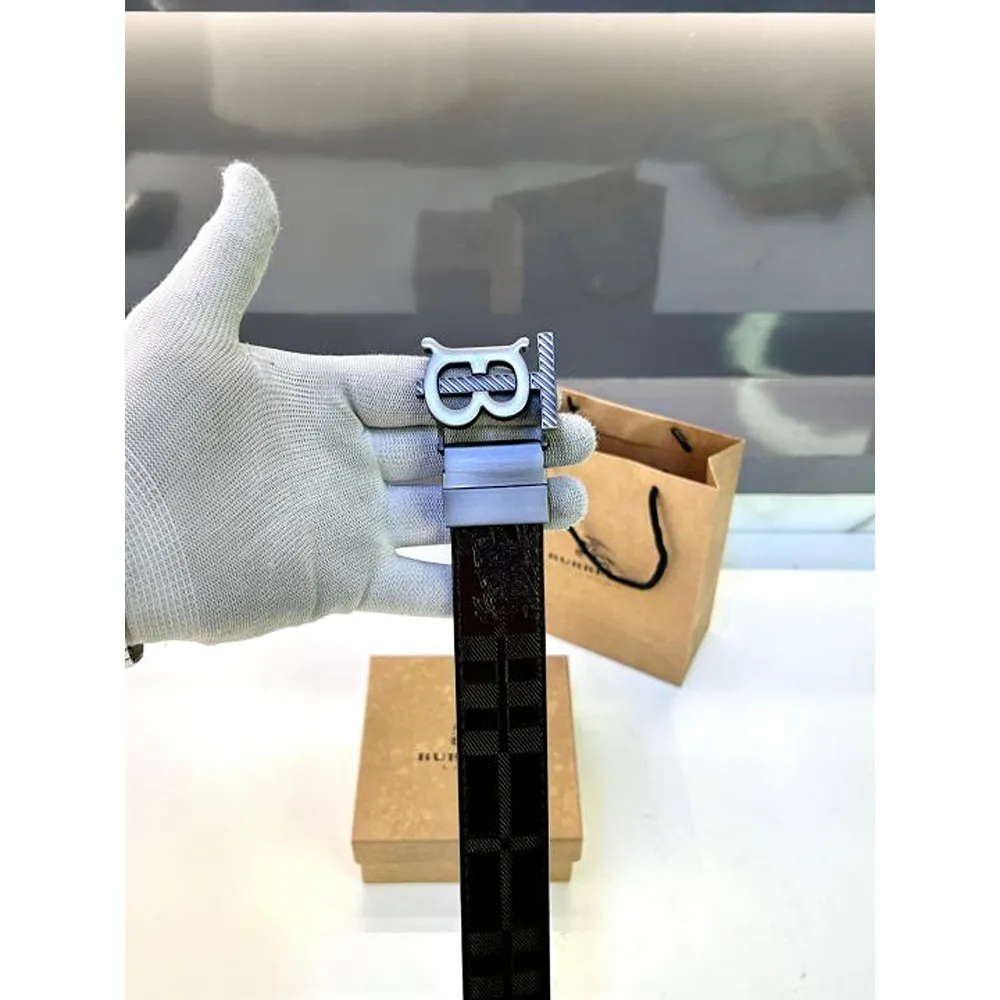 Premium Burberry Reversible Belt For Men (SUP1748) - Image 2