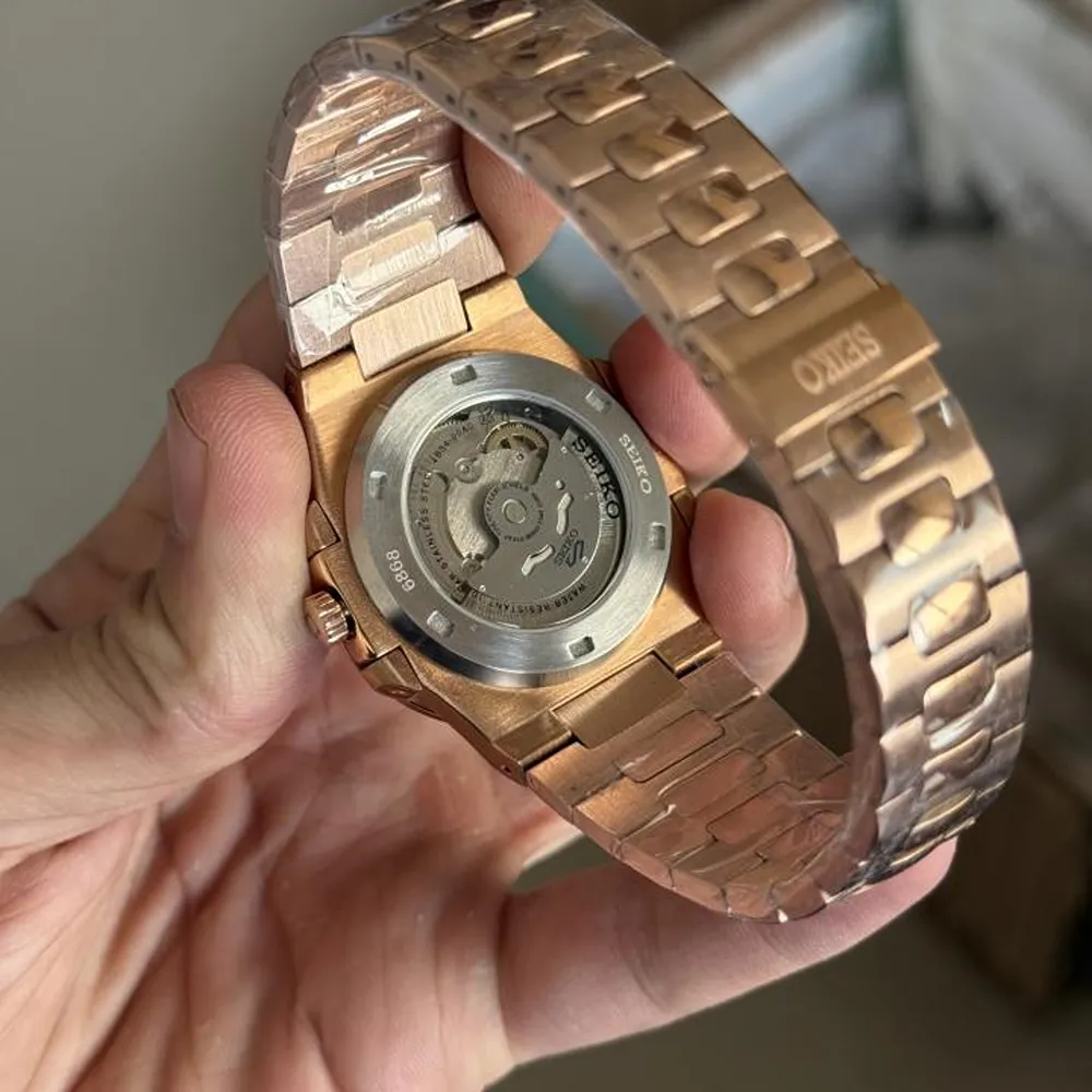 Stylish Seiko Nautilus Automatic Watch Open Back For Men (SUP1208) - Image 2