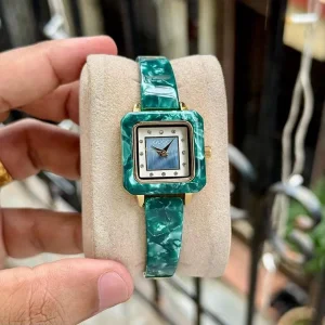 Gucci Acrylic Square Watch
