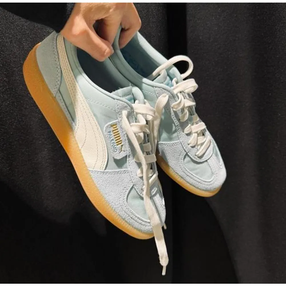 Imported Puma Palermo Light Blue Shoes For Women (SUP831) - Image 3
