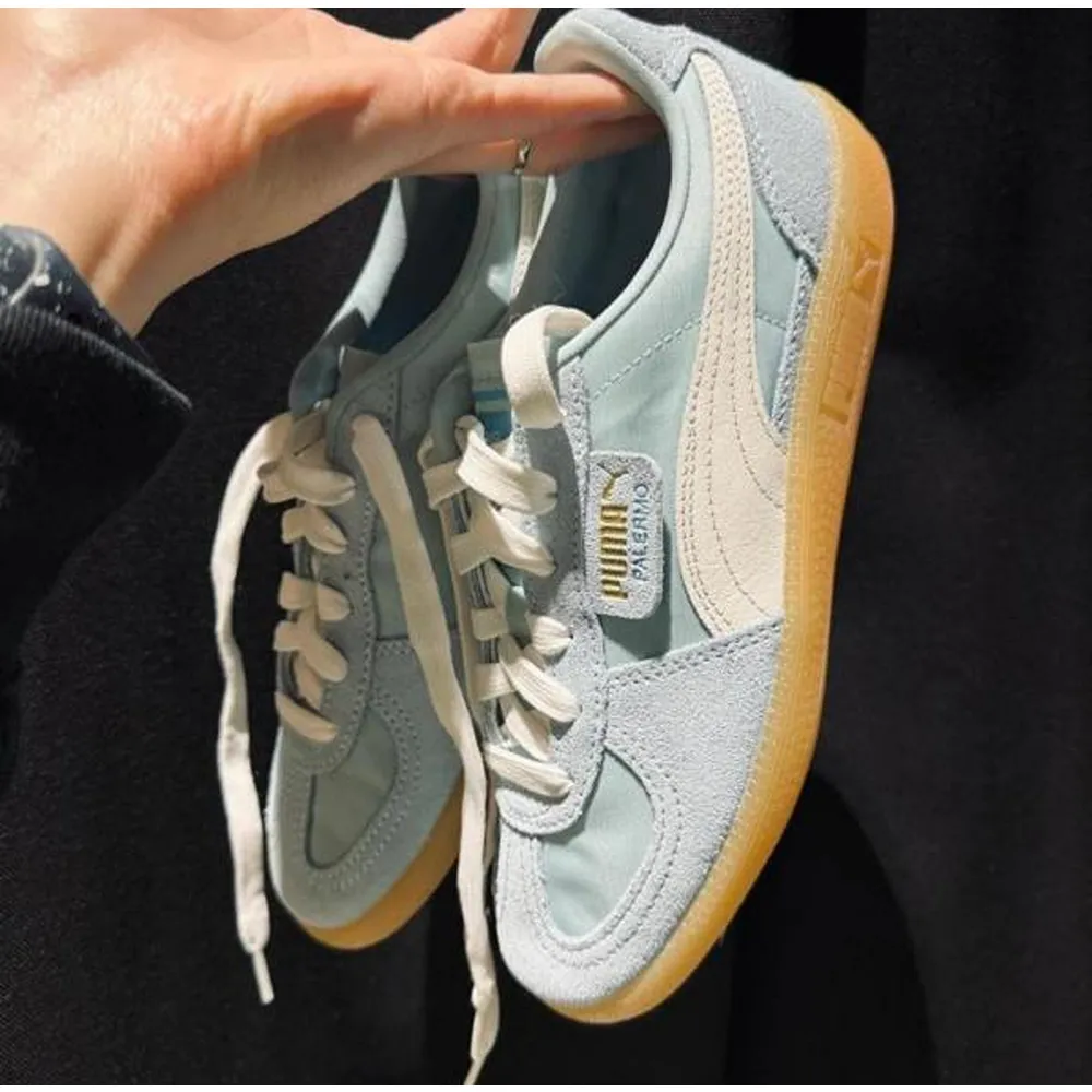 Imported Puma Palermo Light Blue Shoes For Women (SUP831) - Image 2