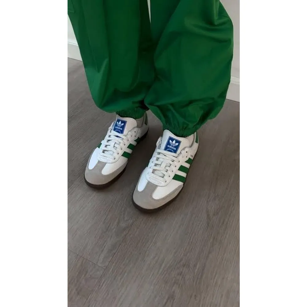 Imported Adidas Samba Leather White Shoes For Women (SUP832) - Image 3