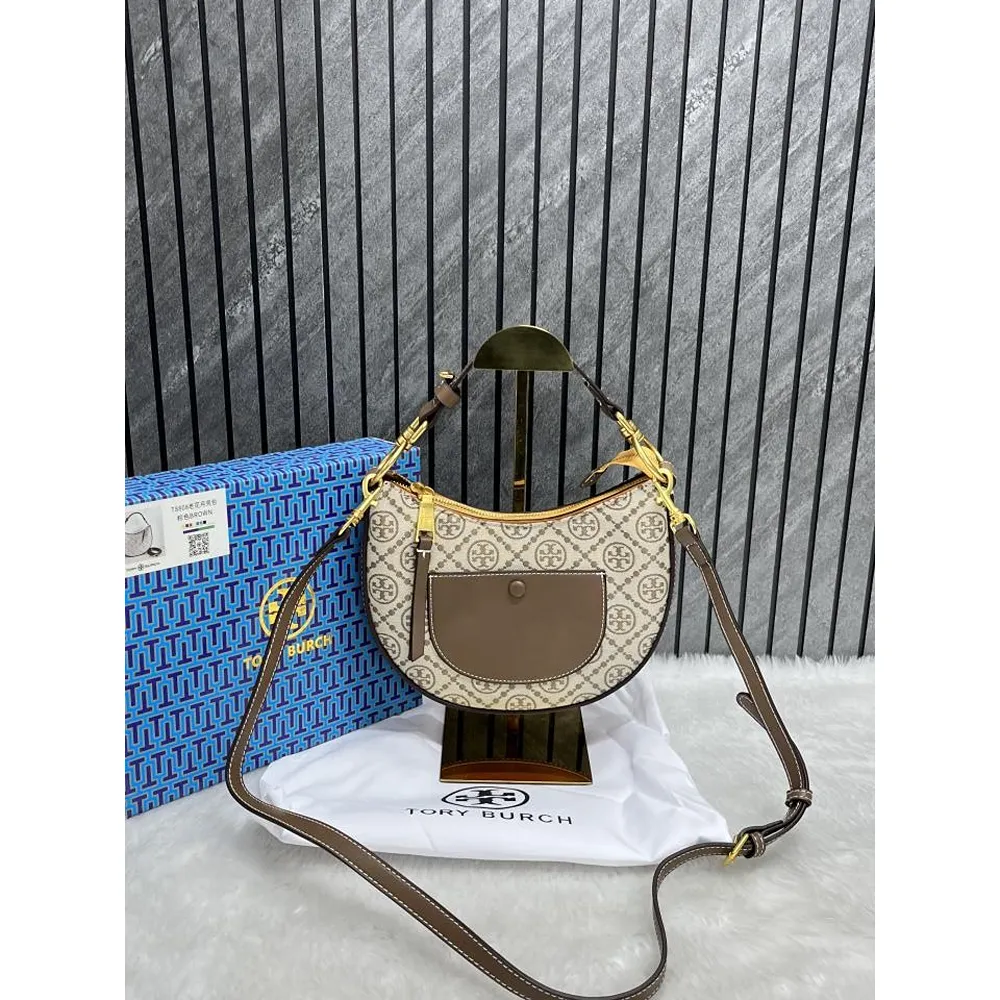 Stylish Tory Burch Jacquard Bag With Og Box For Women (SUP1937) - Image 2