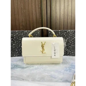 Ysl Sunset Leather Bag