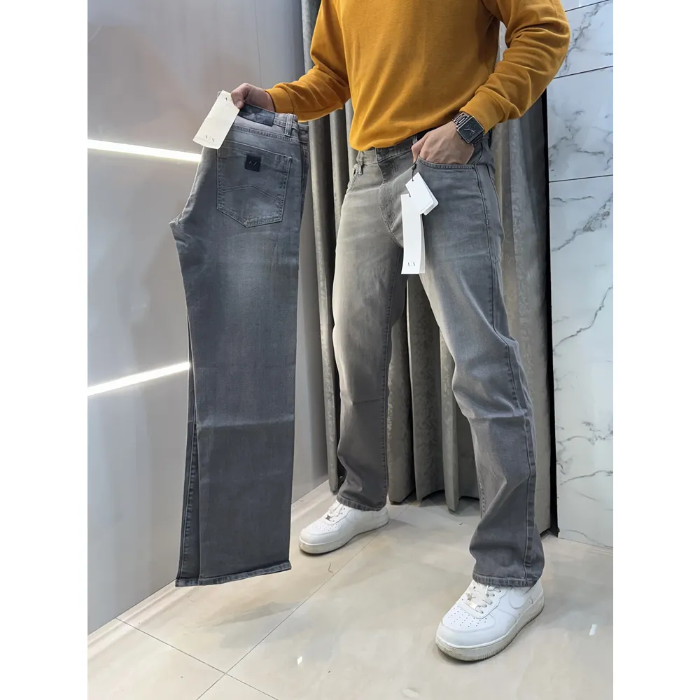 Stylish Armani Exchange Denin Light Grey For Men (BOT151) - Image 2