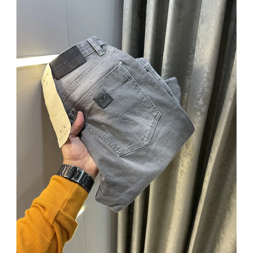 Stylish Armani Exchange Denin Light Grey For Men (BOT151) - Image 3